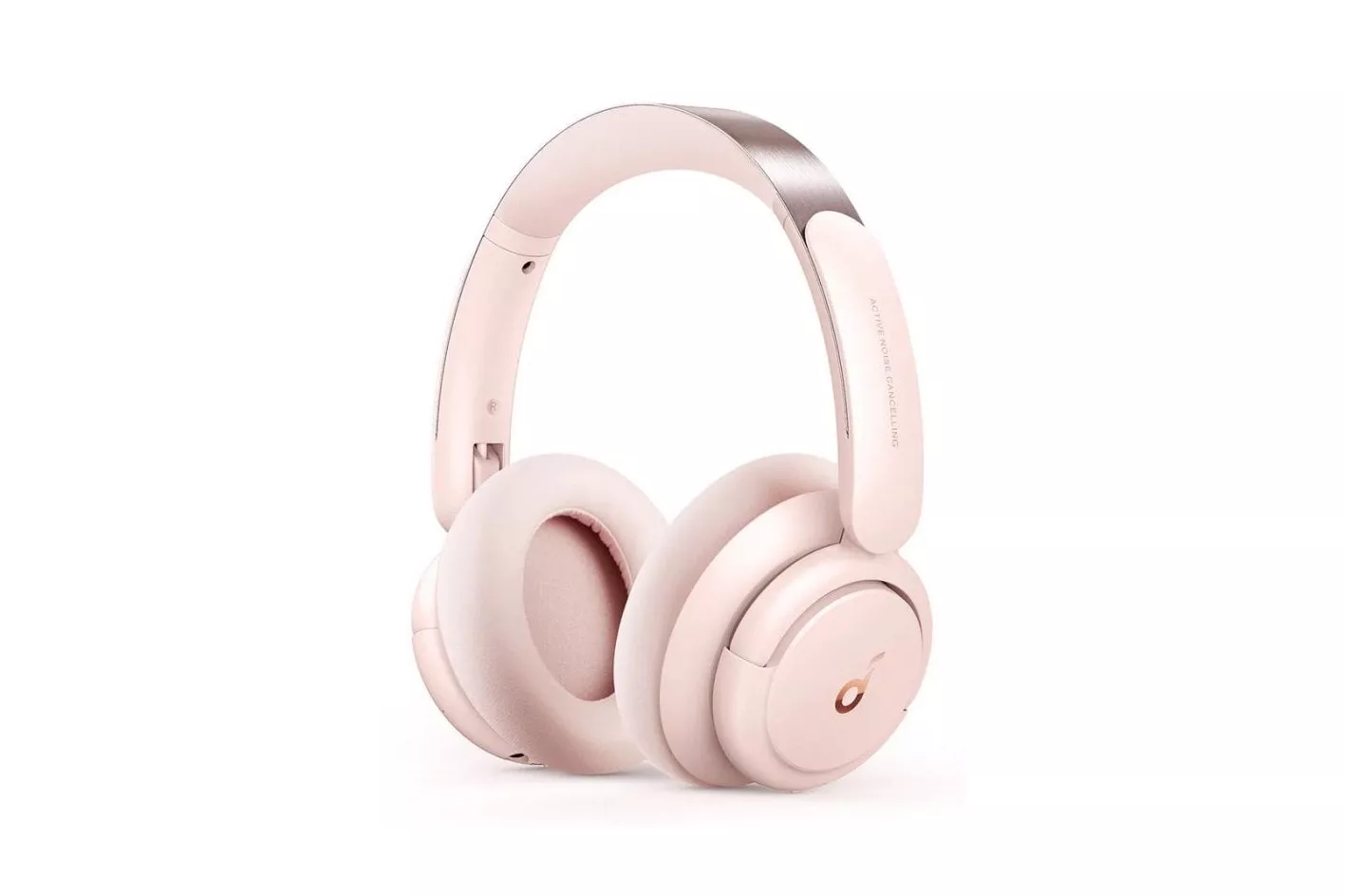 Auriculares Soundcore Life Q30 inalámbricos Bluetooth con Cancelación Activa de Ruido y micrófono, color rosa claro