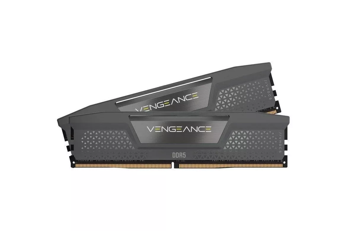 Corsair Vengeance DDR5 5600MHz 64GB 2x32GB DIMM CL40 AMD EXPO & Intel XMP 3.0 1.25V Gris