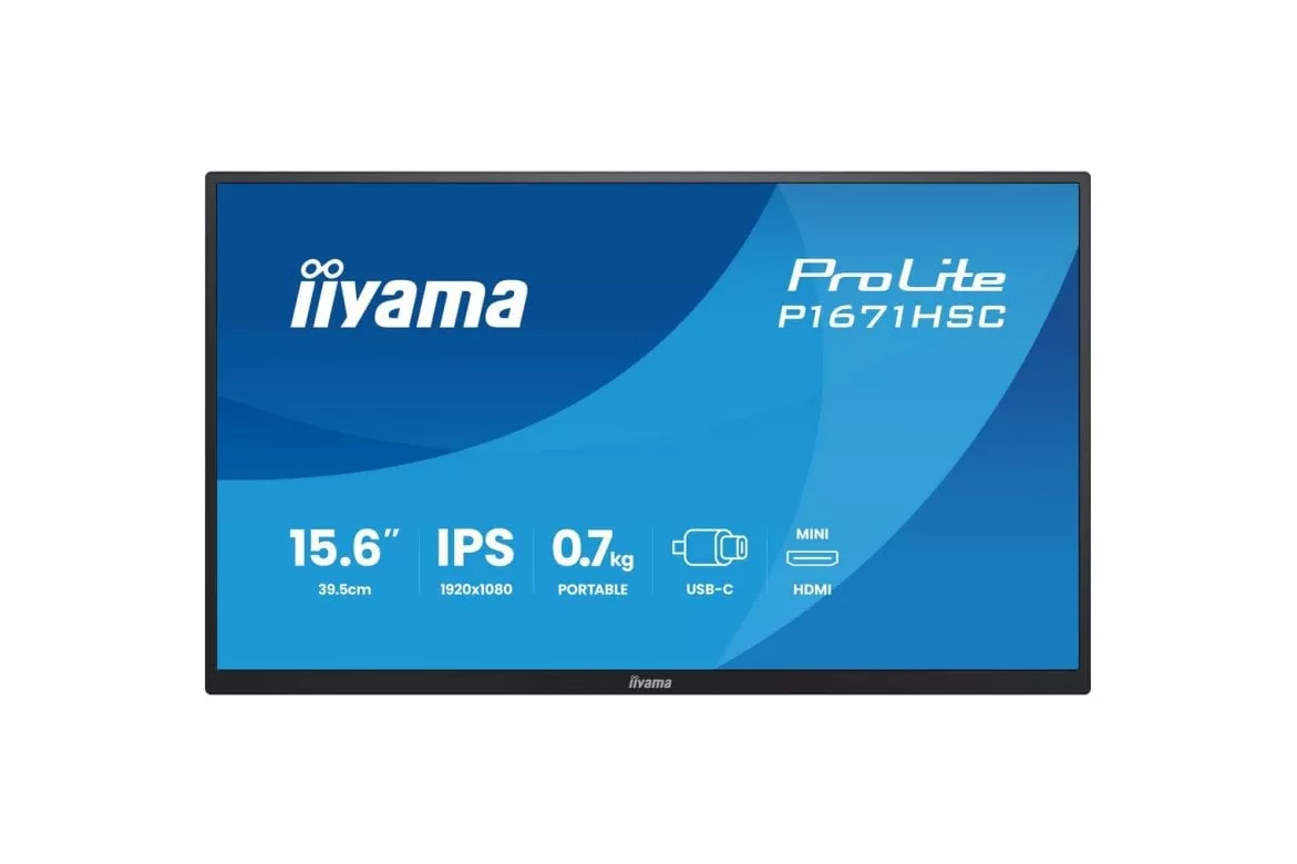 Monitor iiyama ProLite P1671HSC-B1 15,6