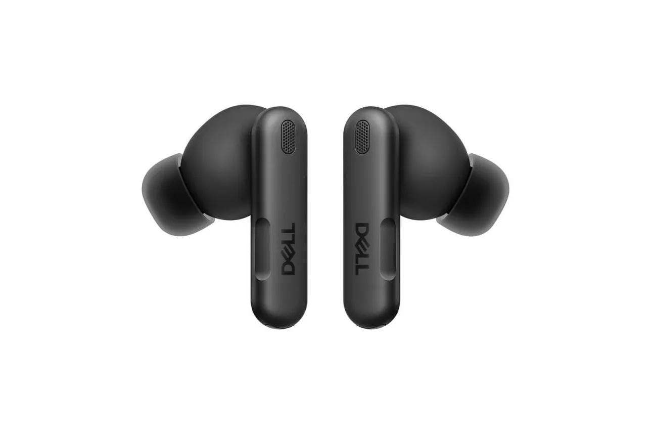 Auriculares Dell EB525 inalámbricos Bluetooth con Cancelación de Ruido, Micrófono IA y protección IP54, negros