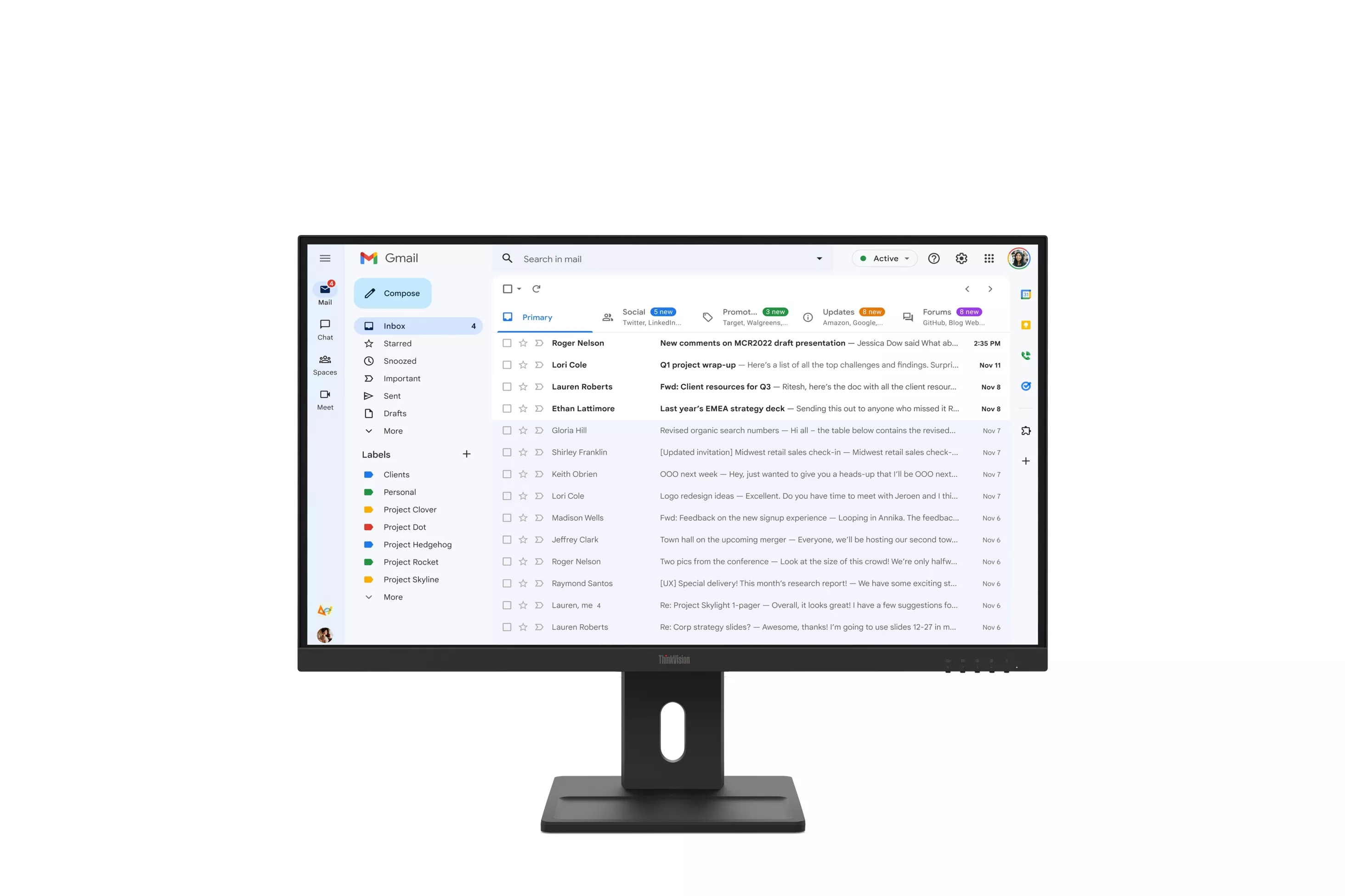 Monitor Lenovo ThinkVision E27-40 27