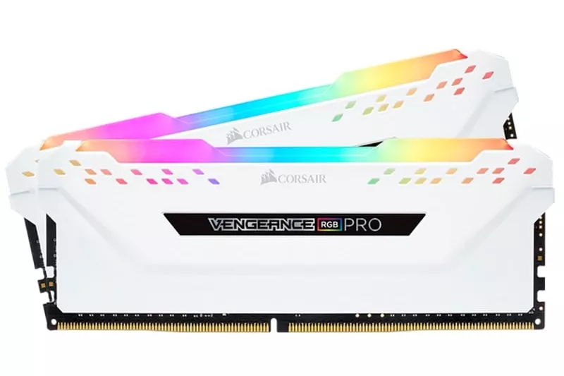 Corsair Vengeance RGB Pro DDR4 2666 PC4-21300 16GB 2x8GB CL16 Blanco