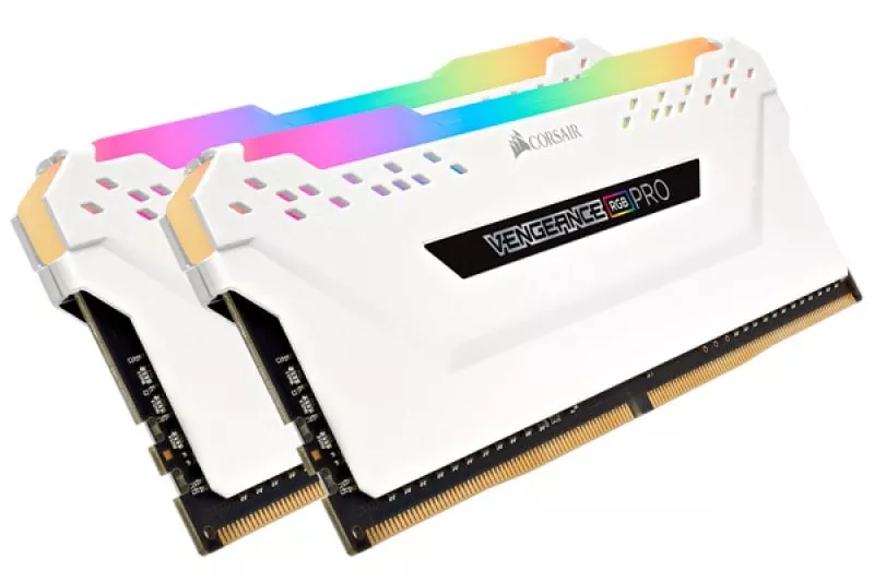 Corsair Vengeance RGB Pro DDR4 2666MHz PC4-21300 32GB 2x16GB CL16 Blanca