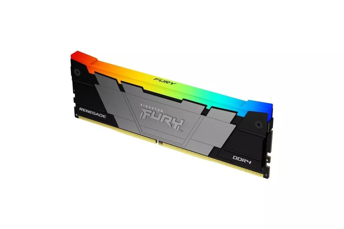 Memoria RAM Kingston FURY Renegade RGB 16GB 1x16GB DDR4 3200MHz CL16 Intel XMP RGB Negro