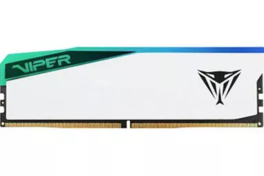Memoria DDR5 Patriot Viper Elite 5 RGB 32GB 2x16GB 6000Hz CL40 EXPO-XMP Blanco