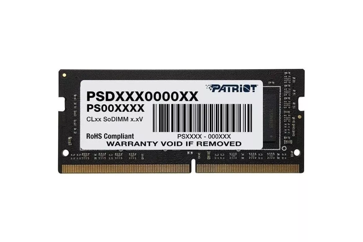 Memoria RAM Patriot 16GB 2x8GB DDR4 3200MHz SO-DIMM Bajo Consumo