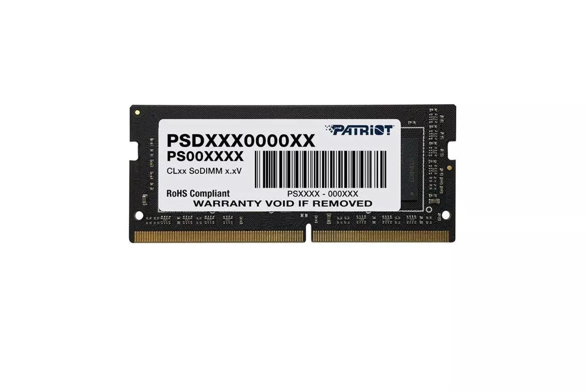 Memoria RAM Patriot Signature Line Premium 8GB 1x8GB DDR4 3200MHz CL22 SO-DIMM Negro