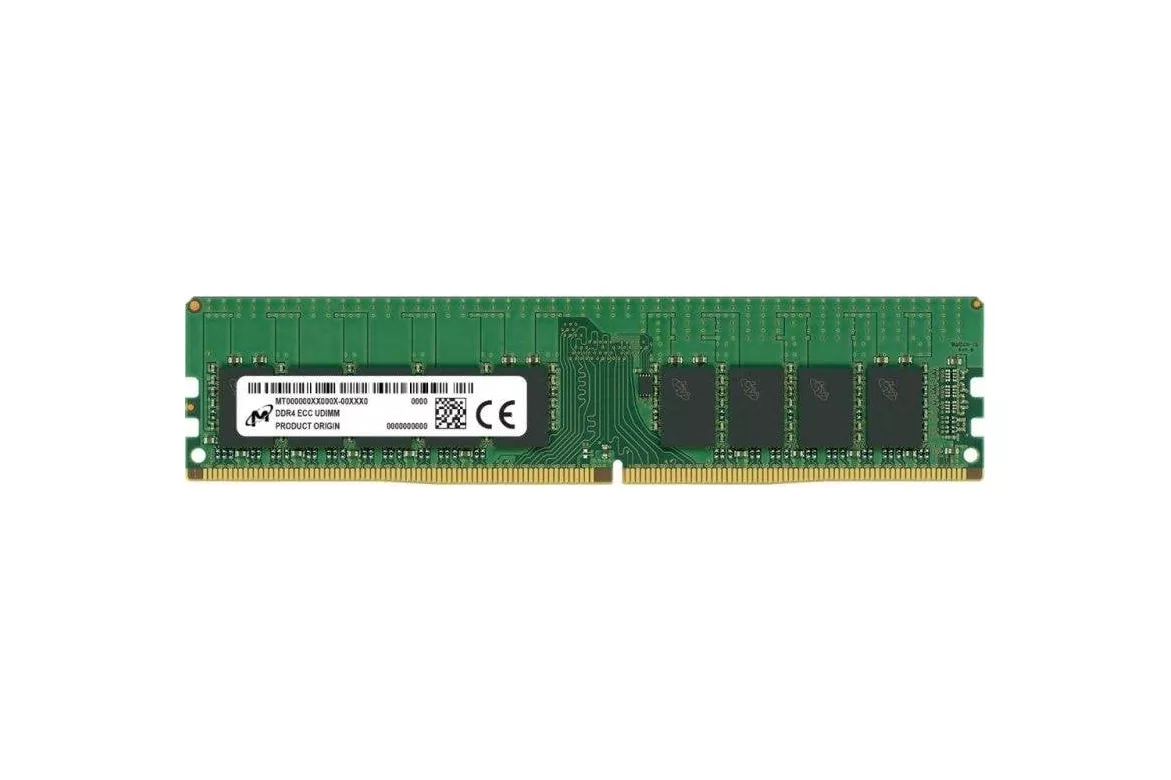 Memoria RAM Micron MTA9ASF2G72AZ-3G2R 16GB 1x16GB DDR4 3200MHz CL22 ECC UDIMM 288-pin