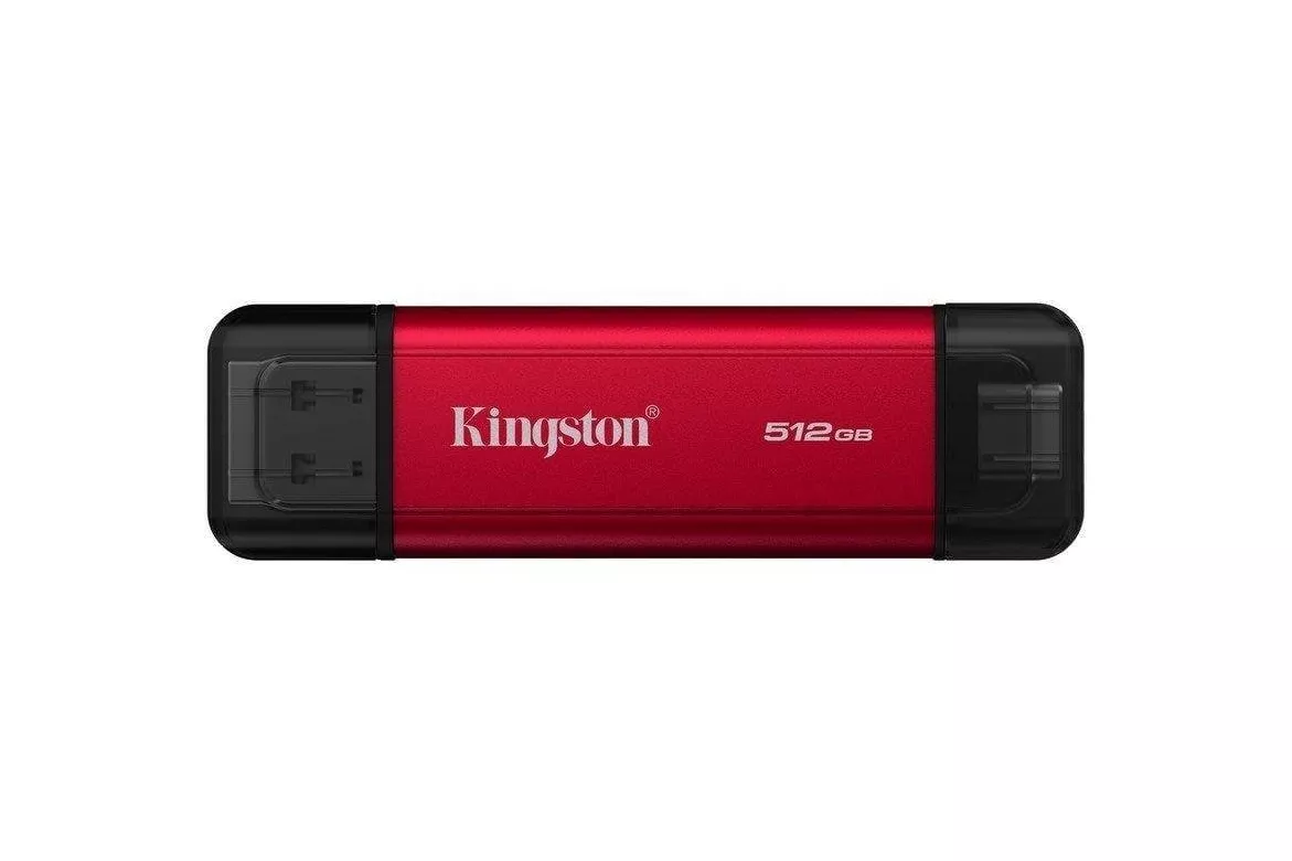 Disco Duro Kingston Dual USB-A/C 512GB SSD 1050MB/s Compacto Plug&Play