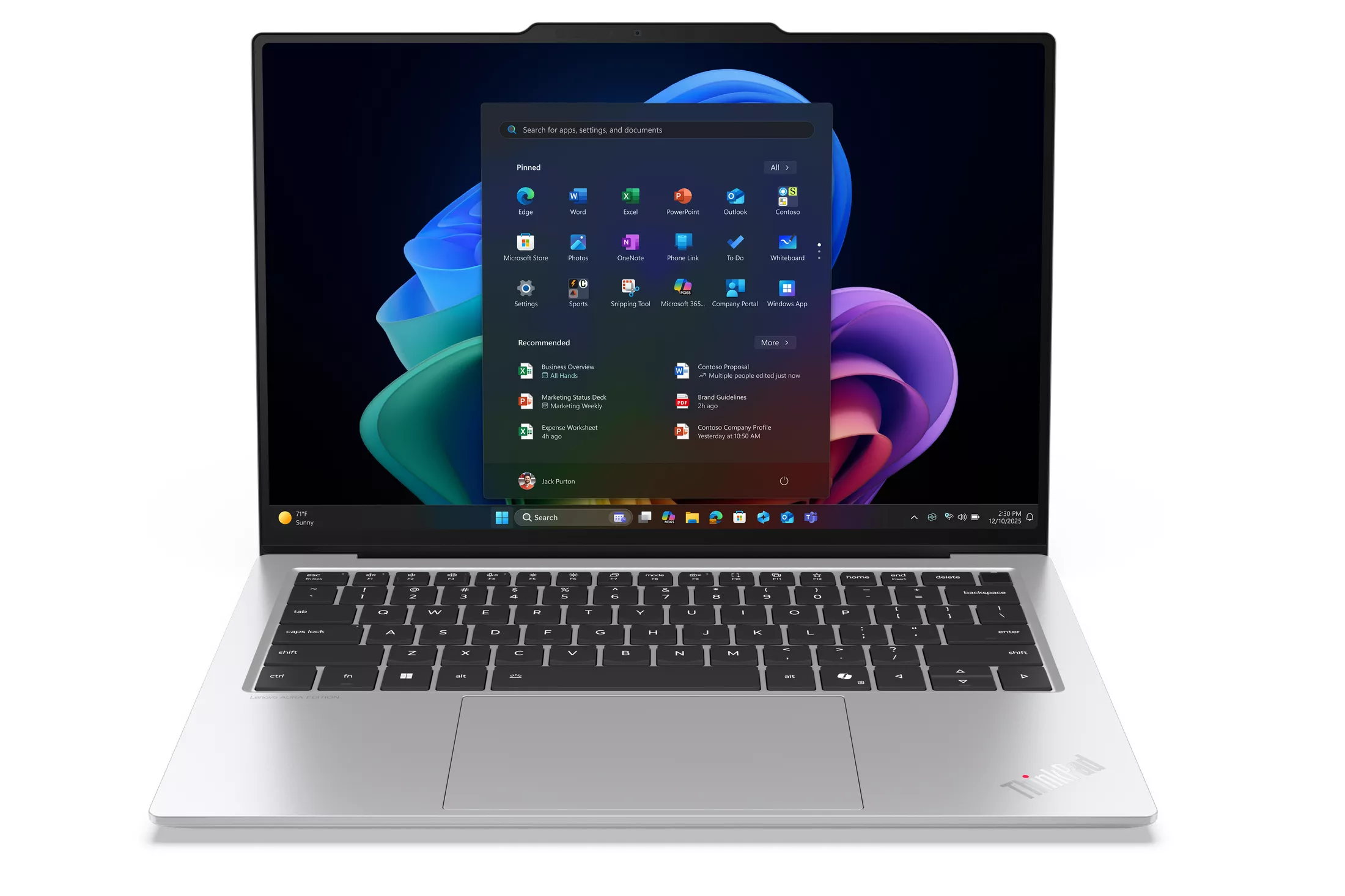 Portátil Lenovo ThinkPad X9-14 Gen 1 Aura Edition 14