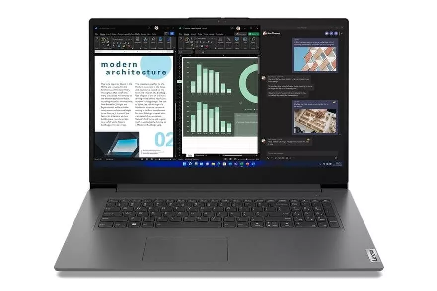 Portátil Lenovo V17 G4 IRU 17,3