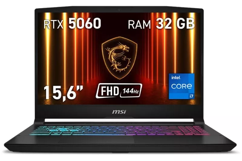 Portátil MSI Katana 15 HX B14WFK-461XES 15.6