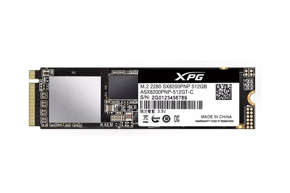 Adata XPG SX8200 Pro 512GB M.2 PCIe 3.0 3D TLC NVMe