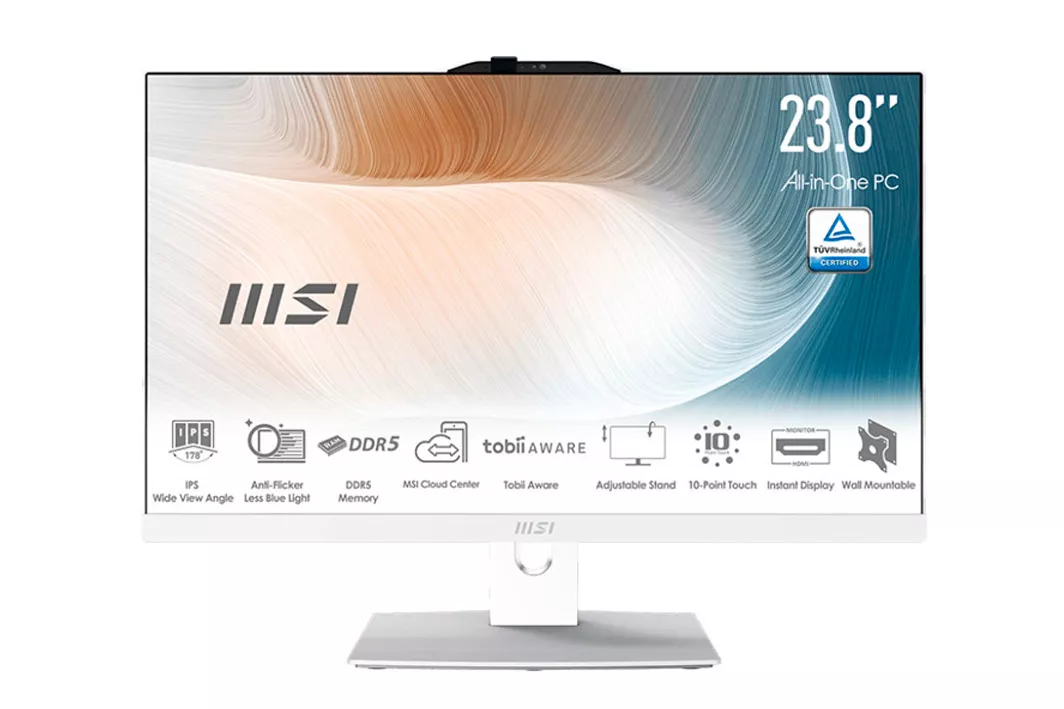 PC Todo En Uno MSI Modern AM242TP 1M-2027ES i5-120U 16GB 512GB 24