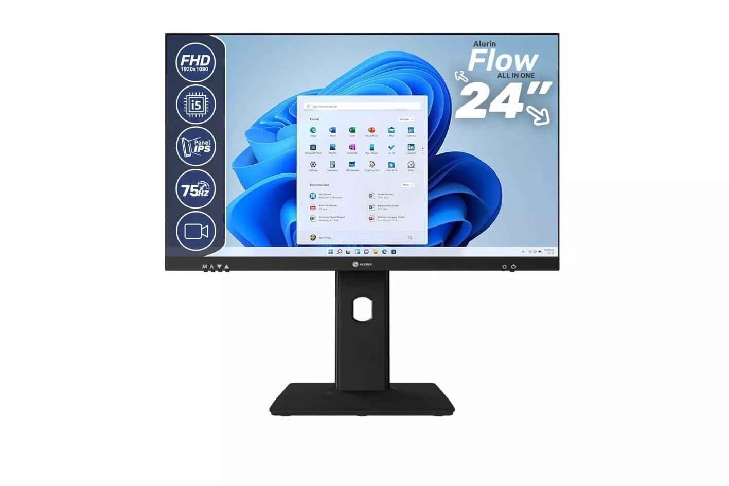 All in one Alurin Flow AIO i5-12400/24