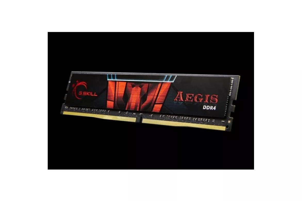 Memoria RAM G.Skill Aegis F4-2400C17S-16GIS 16GB 1x16GB DDR4 2400MHz CL17 Disipador Negro