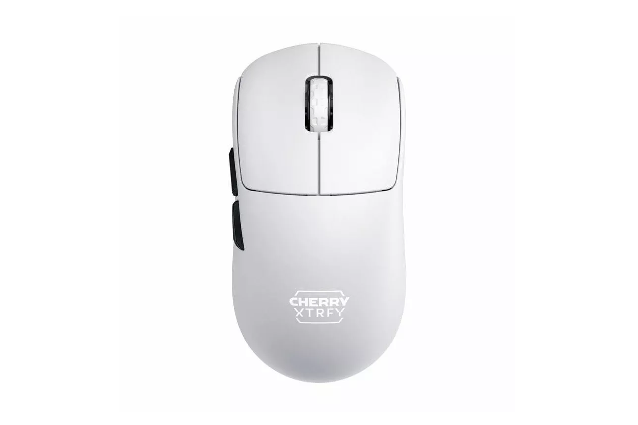 Ratón CHERRY XTRFY M68 Pro Wireless 26000 DPI 8000 Hz Blanco Ultraligero