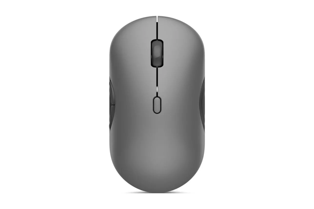 Ratón Lenovo 700 Inalámbrico RF + Bluetooth 4000 DPI Gris 8 Botones Ambidiestro