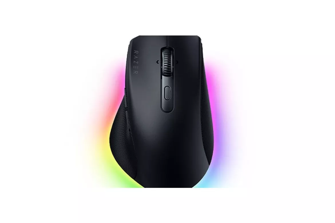 Ratón Razer Pro Click V2 Inalámbrico RF Bluetooth USB-C 30000 DPI Negro Ergonómico 9 Botones