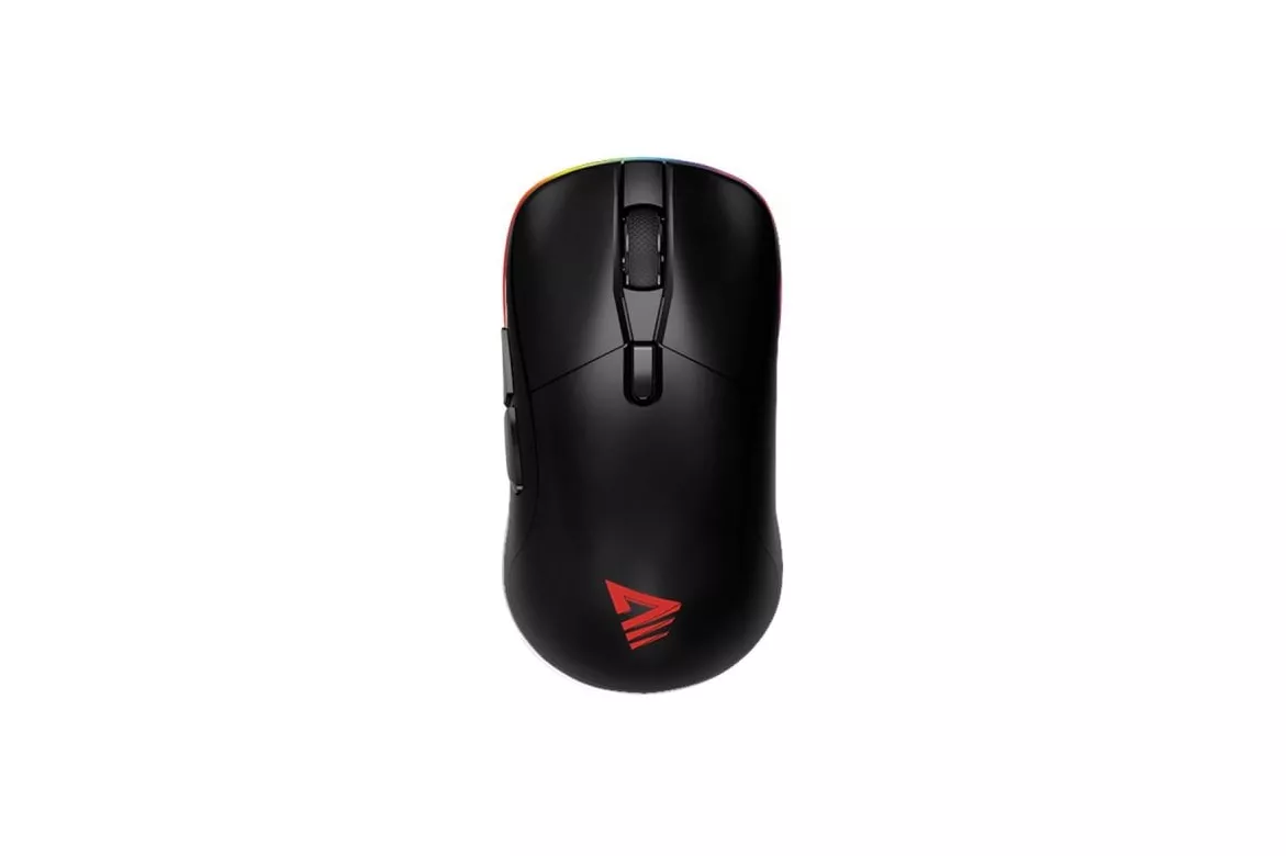 Ratón Savio RIFT BLACK Dual Wireless USB-C 10000DPI RGB Negro Ultraligero