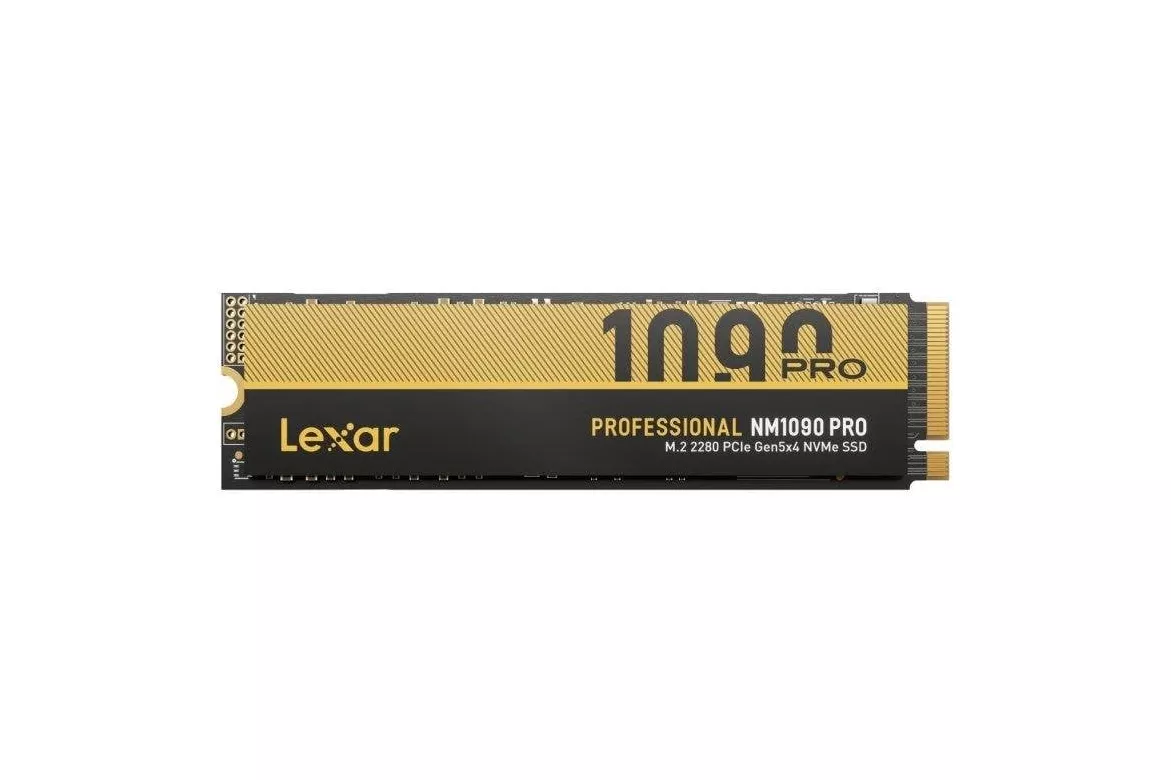 Disco Duro Lexar Professional NM1090 PRO 1TB M.2 SSD PCIe 5.0 14000MB/s Alto Rendimiento