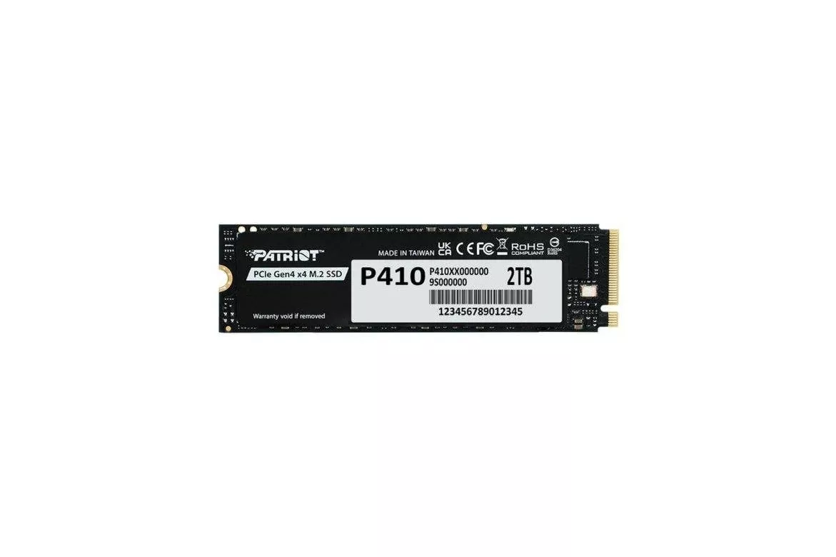 Disco Duro Patriot Viper P410 2 TB M.2 NVMe Gen4x4 5000 MB/s