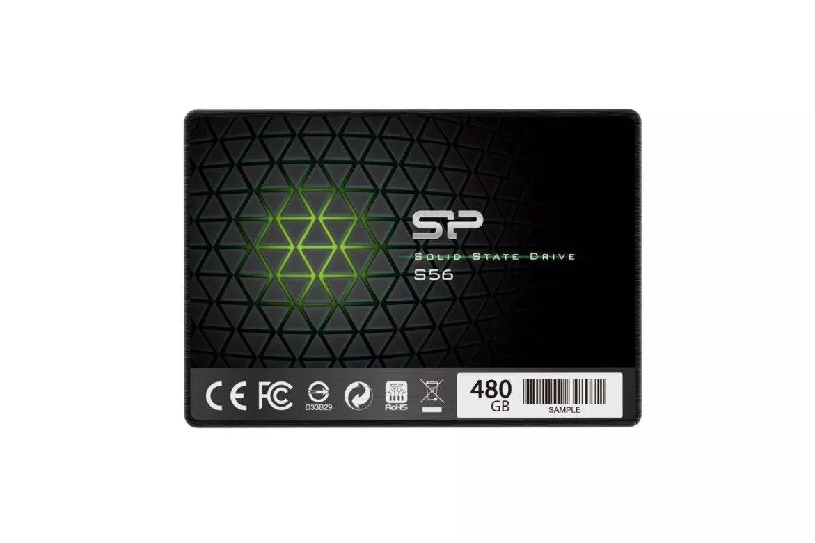 Disco Duro Silicon Power Slim S56 480 GB SSD 2,5