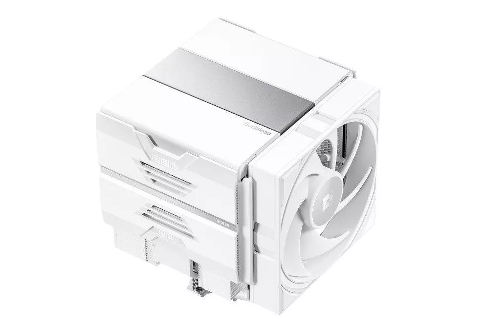 Refrigeración Aire Sudokoo Socket AM5 Doble Torre SK620 Blanco 2x120mm 6 Heatpipes