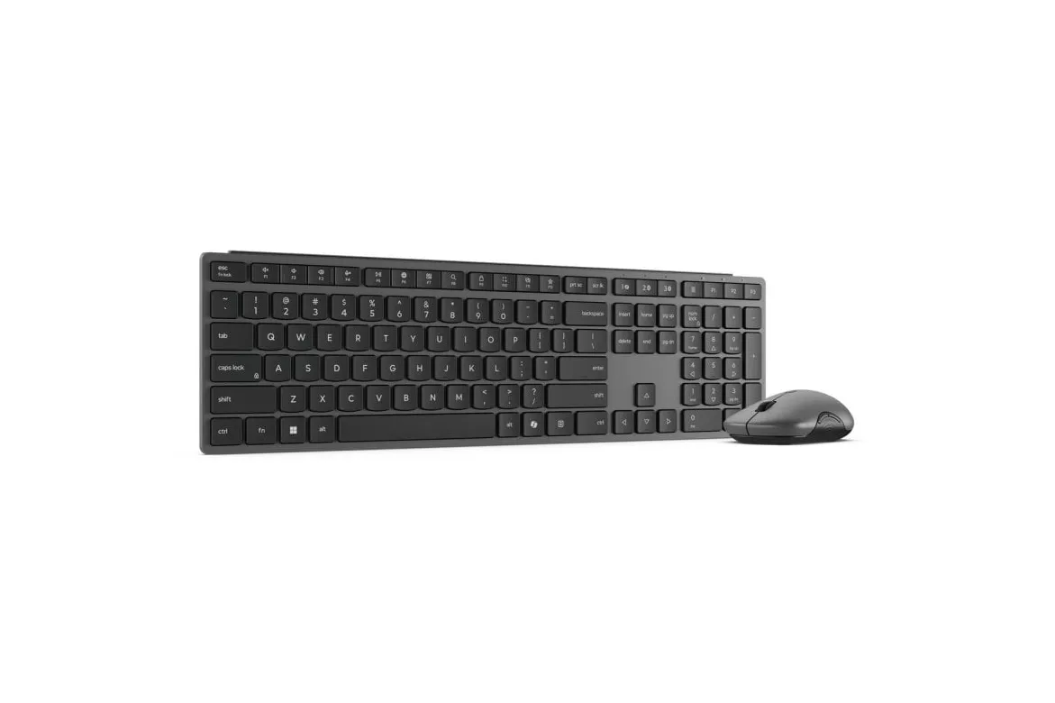 Teclado Lenovo GX31S04978 inalámbrico Layout ES gris con ratón incluido