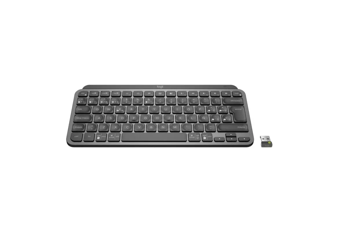 Teclado scissor Logitech MX Keys Mini AZERTY FR inalámbrico retroiluminado