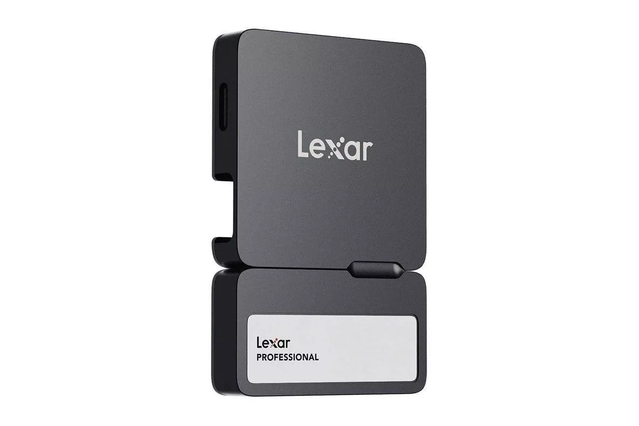 Unidad externa Lexar SL400 1TB SSD Negro USB-C IP65 Ultra-compacta