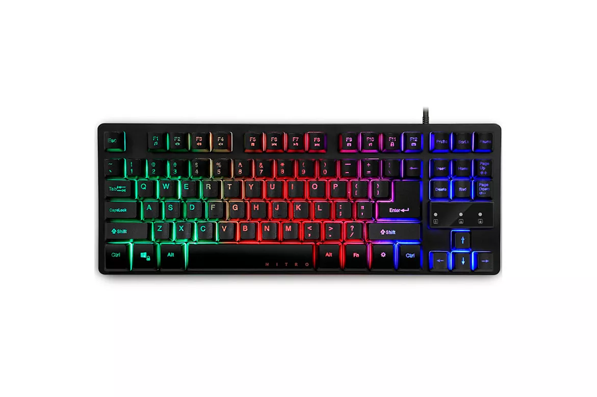 Teclado Acer Nitro TKL NKW120 ISO-ES RGB USB Negro