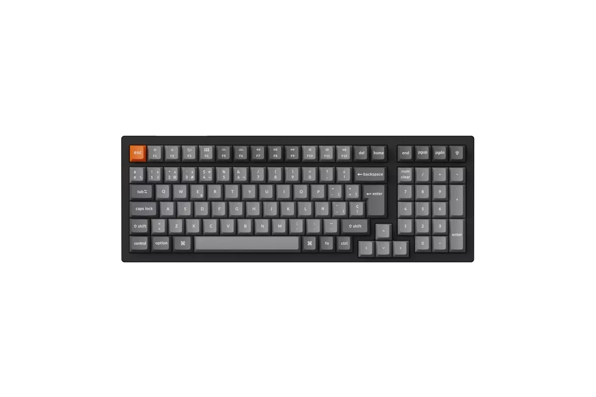 Teclado Keychron K4 Max Swappable Backlight Red Switch Negro