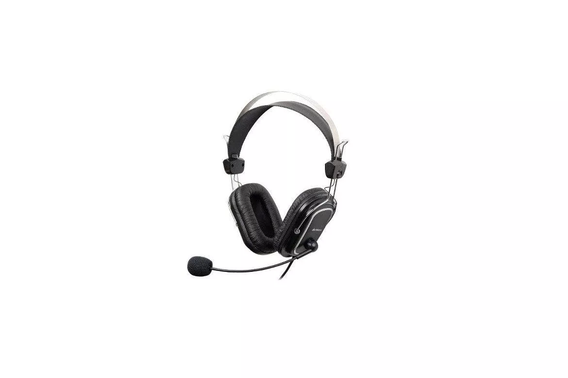 Auriculares A4Tech Evo Vhead 50 con cable Diadema Cancelación de Ruido Micrófono Negro