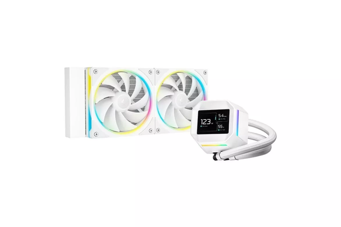 DeepCool LM240 (Blanca) - Refrigeración líquida 240mm