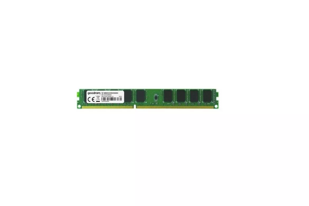 Memoria RAM Goodram W-MEM3200E4S88G 8GB 1x8GB DDR4 3200MHz ECC UDIMM 1Rx8 Sin búfer