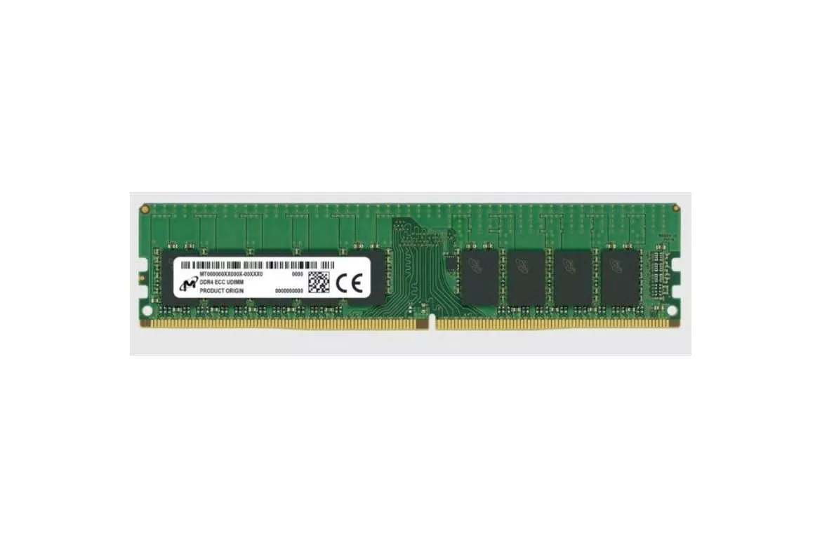Memoria RAM Micron MTA18ASF2G72AZ-3G2R1R 16GB 1x16GB DDR4 3200MHz CL22 ECC UDIMM Sin búfer