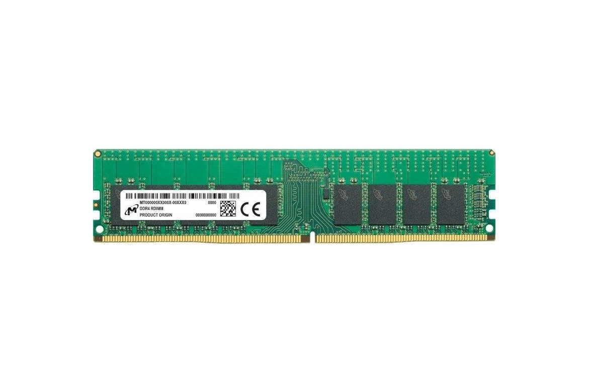 Micron 16GB DDR4-3200 RDIMM ECC Server Memory - MTA18ASF2G72PZ-3G2