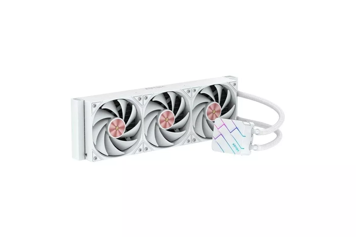 Refrigeración Líquida Abysm Oceanic Tide 360mm 3 Ventiladores ARGB Blanca