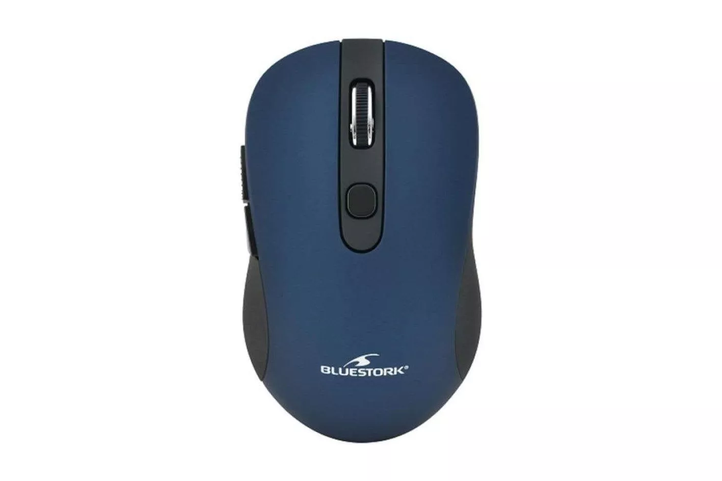 Ratón Bluestork M-WL-OFF60 inalámbrico 1600 DPI negro azul 6 botones ambidiestro