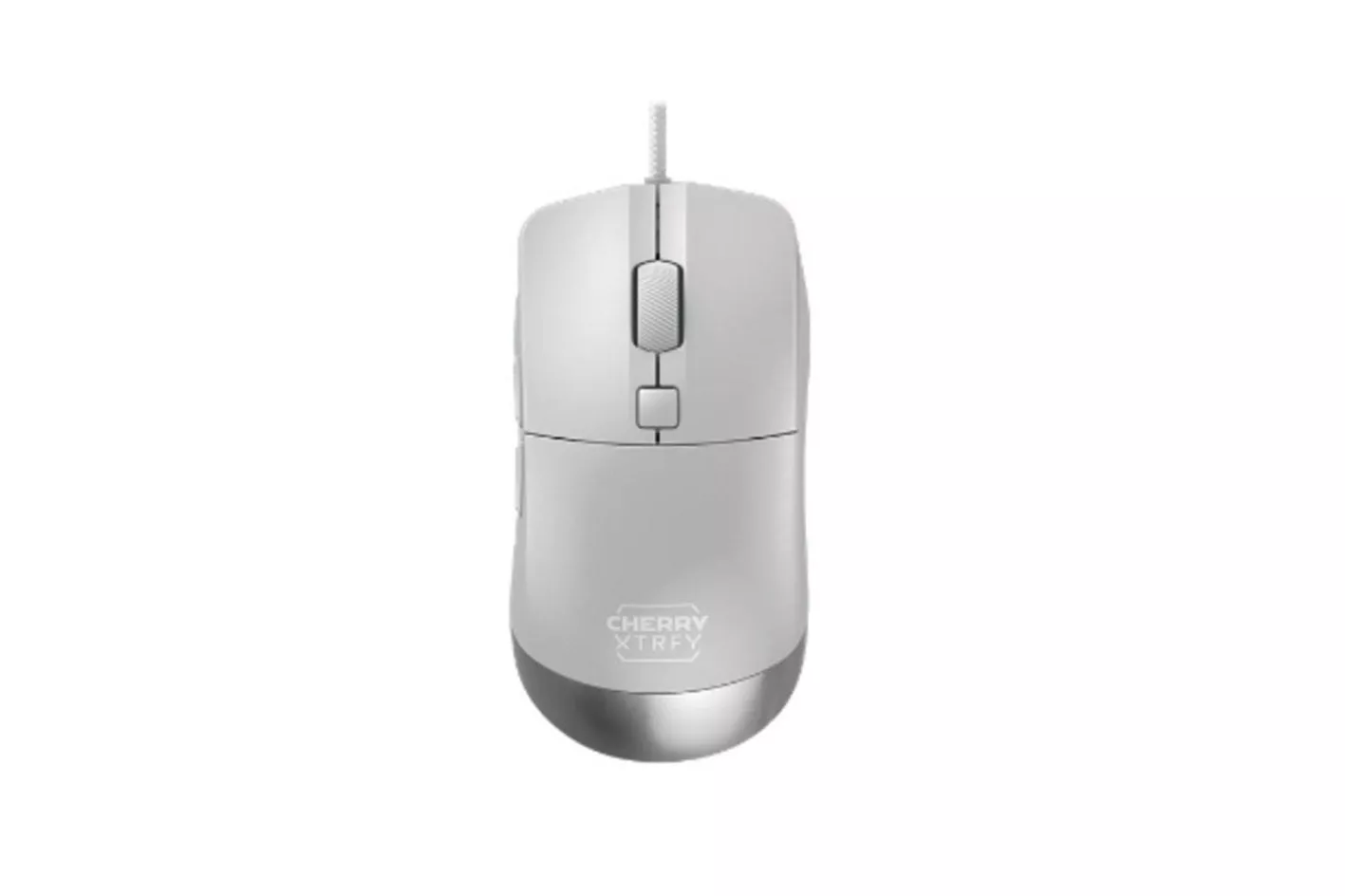 Ratón CHERRY XTRFY M50 USB 12000 DPI Blanco Ergonómico Ligero Gaming