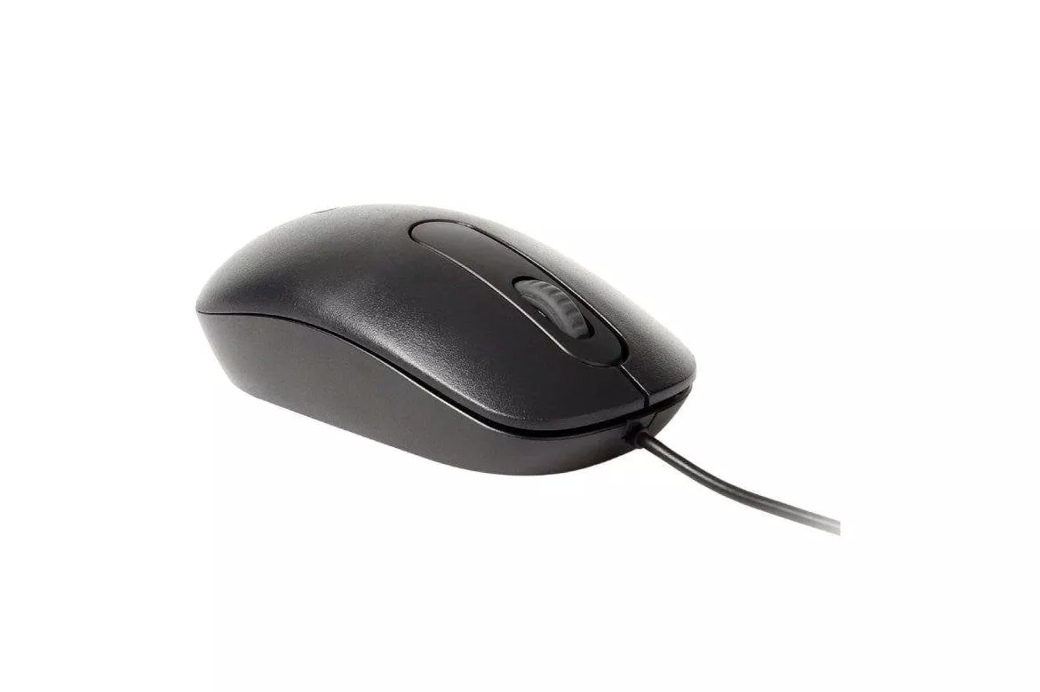 Ratón Rapoo N200 USB 1600DPI Negro Ambidiestro Alta Precisión