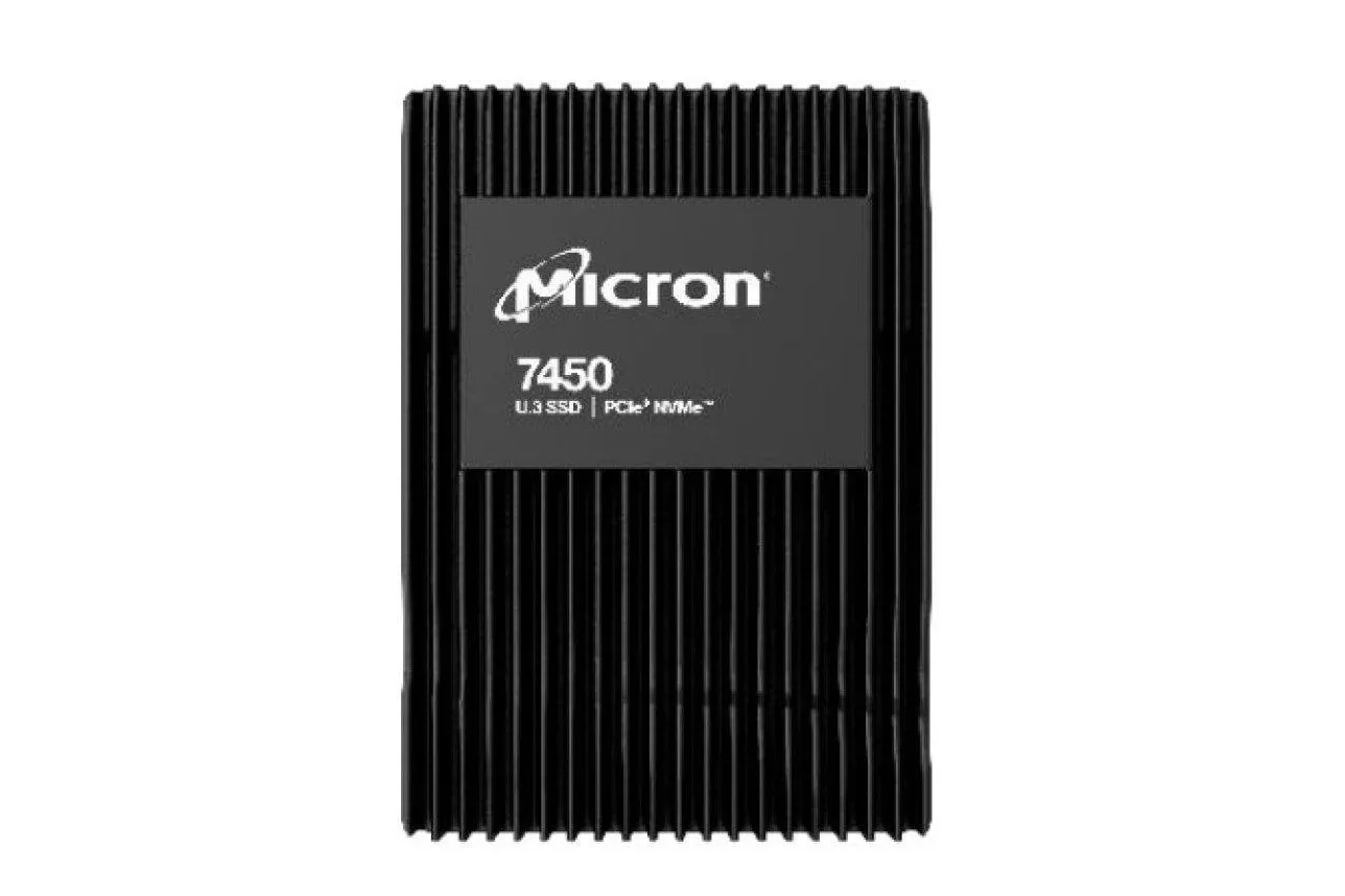 Disco Duro Micron 7450 MAX 1,6 TB SSD U.3 NVMe PCIe 4.0 cifrado