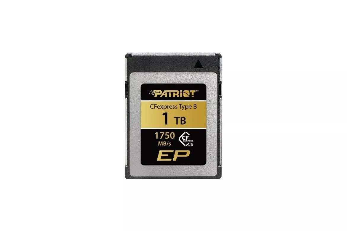 Disco Duro Patriot Ep Cfexpress 1 TB CFexpress PCIe Gen3 x2 1750 MB/s Protección Escritura