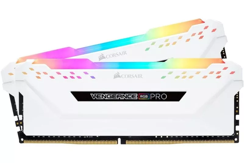 Corsair Vengeance RGB Pro DDR4 3200MHz PC4-25600 32GB 2x16GB CL16 Blanca