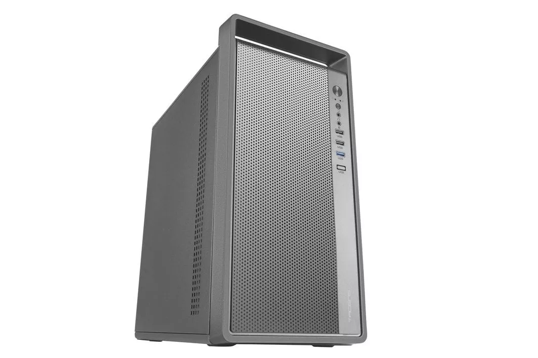 Tacens Fortis Ii Mini Torre Microatx Frontal Mesh Ventilador Trasero 12cm Fdb Acero Spcc Asa Negro