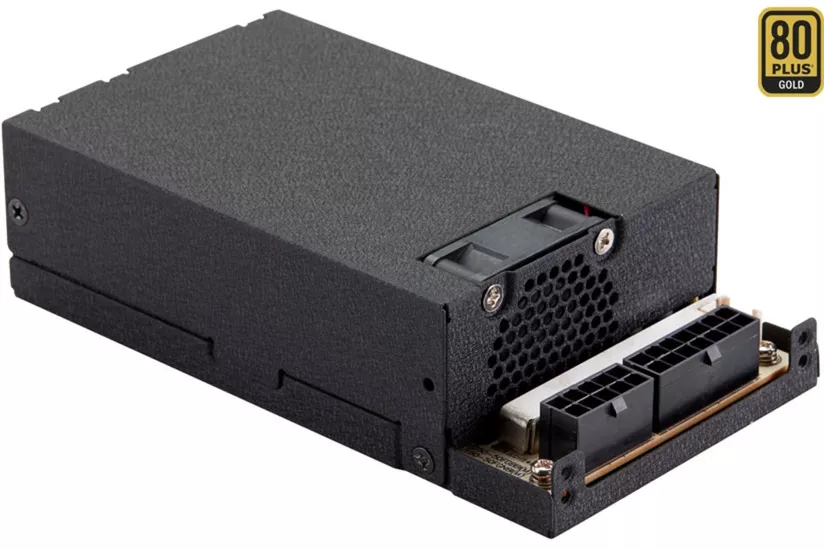 FlexGURU 300W unidad de fuente de alimentación 20+4 pin ATX Flex ATX Negro, Fuente de alimentación de PC