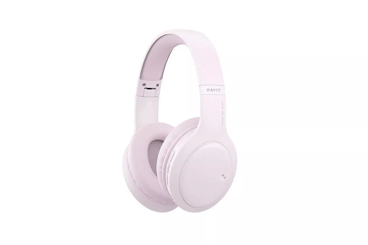 Auriculares Havit H633BT inalámbricos Bluetooth para música y llamadas con micrófono integrados, color negro