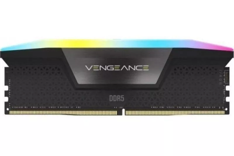 Memoria RAM Corsair Vengeance RGB 8GB 1x8GB DDR5 5200MHz CL40 Intel XMP Negro