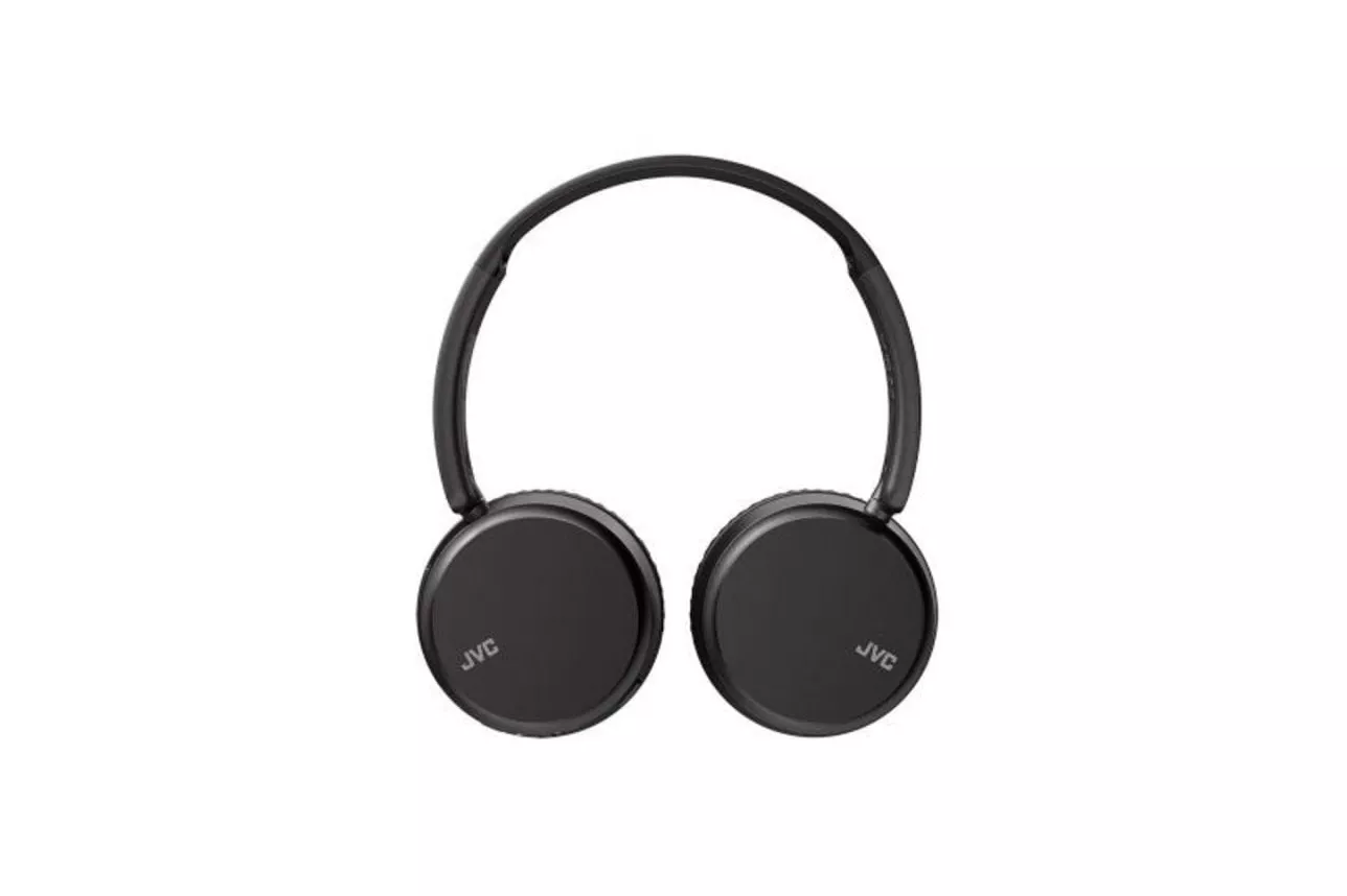 Auriculares inalámbricos Bluetooth con micrófono, asistente de voz y plegables, negros